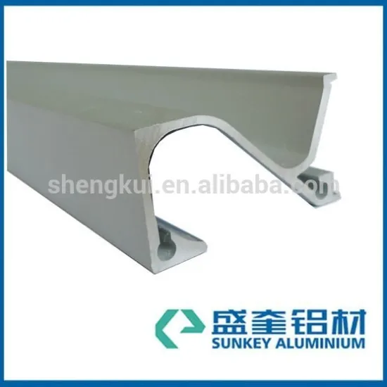 Aluminio Furniture Profiles SS sand blasting Anodize Silver color Extrusion de aluminio Furniture Profiles Perfil de aluminio