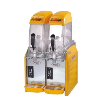 Hot Sale Commercial Double Slush Machine & Beverage Snack Shop Equipment