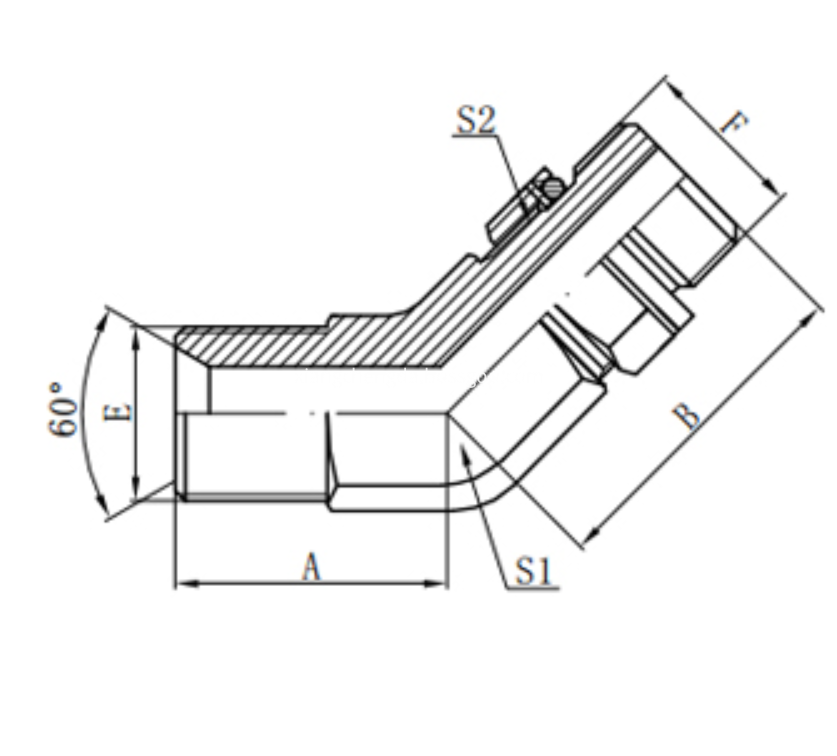 Elbow Bsp Male Seat