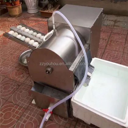 Complete Set of Manual Salted Duck Egg Washing Machine for Small Farms