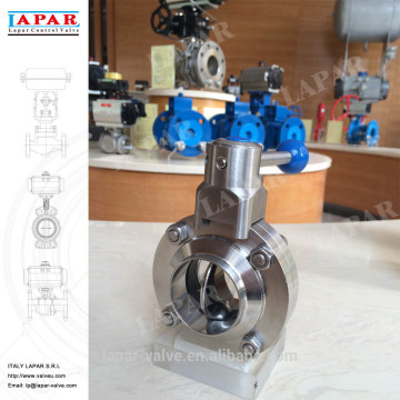LAPAR Manual Sanitary Butterfly Valve
