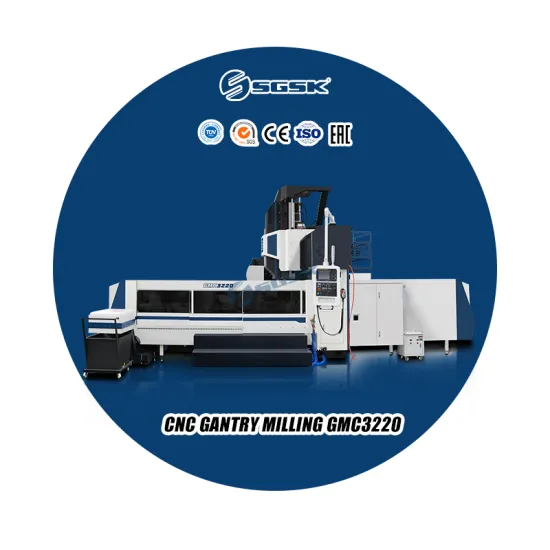 Best Seller Gantry Type CNC Machining Center GMC3220 - Chinese CNC Gantry Milling Machine 2024