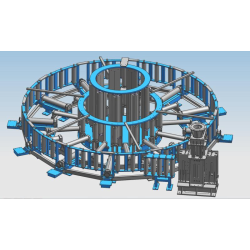 Linha de produção de tubo de solda quadrada de metal de montagem