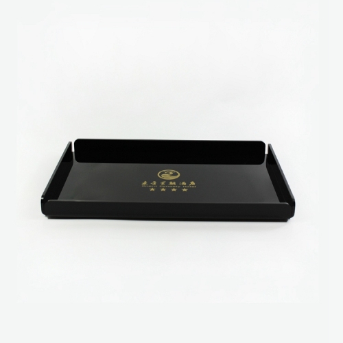 APEX Custom Logo Black Hotel που σερβίρει δίσκο καλωσορίσματος