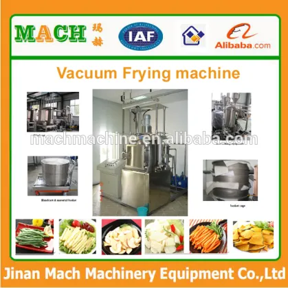 vegetable and fruits Vacuum frying machinery