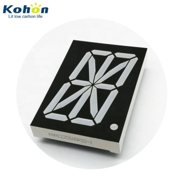 16-Segment 2.2 Inch 1-Digit Alphanumeric Red LED Display
