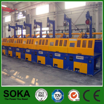 Manufacturer LW-8/560 low carbon steel wire drawing machine