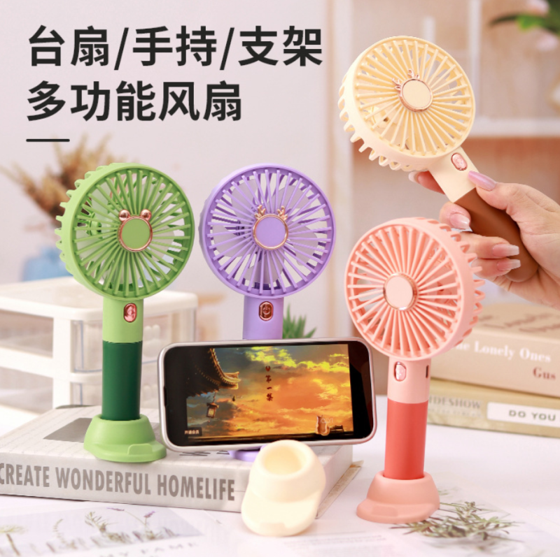 Mickey Horn-shaped handheld fan