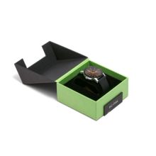 Bevel Connection and Flap-Open Paper Jewelry Watch Box