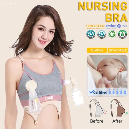 Custom Wholesale Maternity Breastfeeding Bras