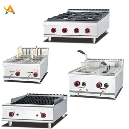 Commercial Char Broil Natural Gas Lava Rock Grill Machine