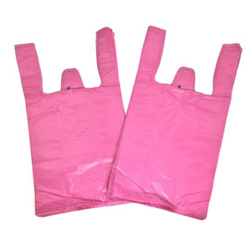 Free Sample Plastic Shopping Merchandise Food Service Gift Bulk Takeaway Plastic Bags