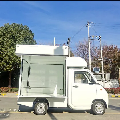 Geely mini electric food truck sales truck