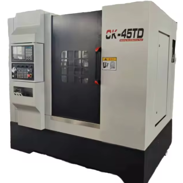 CK-45T Medium Duty Slant Bed Lathe with Linear Guideway and Power Turret