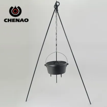 Lodge camping Dutch oven cast iron pot cookware CA-DO01