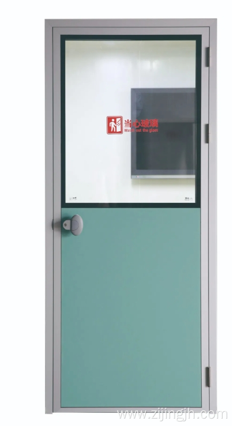 HPL Door with Visual Glass Design