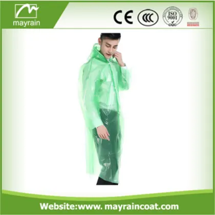 Raincoat PE Disposable Waterproof Raincoat