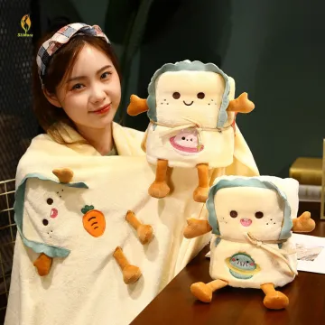Cartoon Roll Soft Plush Blanket for Kids and Babies