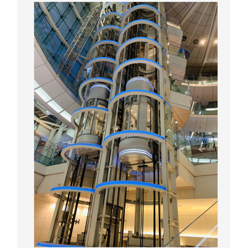 Glass Elevator Lifts For Superstore Office Building