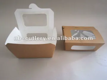 1000ml paper sushi box with window