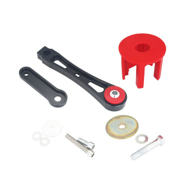 Car Racing Pendulum Mounting Engine Kit + Red Dog Bone Mount Insert Kit for Jetta MK5 2.0 TSI