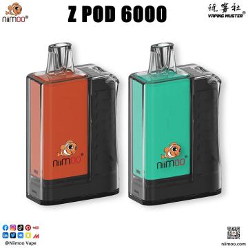 Z Pod E thuốc lá 6000 thuốc lá điện tử