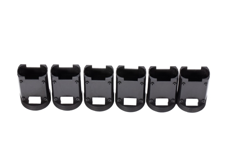 Injection molded plastic screws