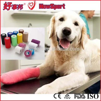 3m Pet Products Medical Cohesive Elastic Bandage Colored For Dog Cat Horse