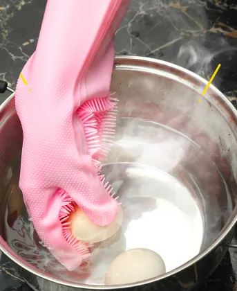 Silicone Gloves Washing Gloves Kitchen Cleaning Glove
