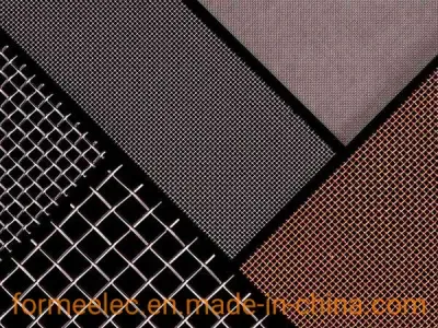 Stainless Steel Wider Wire Mesh Crimped Wire Mesh Filter Mesh Filter Series