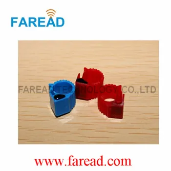 LF/HF/UHF 125khz 134.2KHz Hitag S/256 Pigeon ring for race Bands animal tag