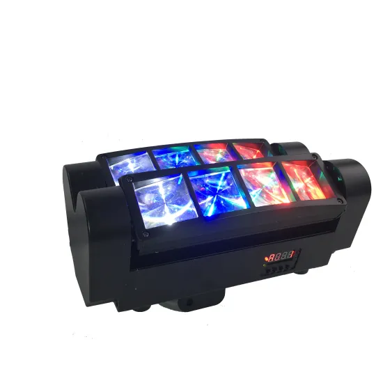 DJ Disco Mini 8X3W RGBW Strobe Light - Cheap Price 8 Eyes LED Spider Beam Moving Head