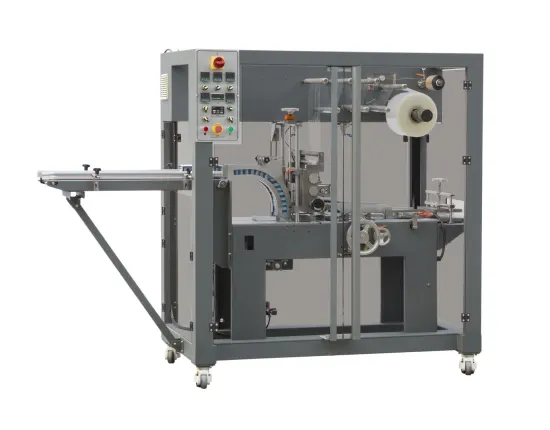 3D Film Label Paper Hair Dye Cellophane Wrapping Machine for Phone Case Box Packaging with Logo