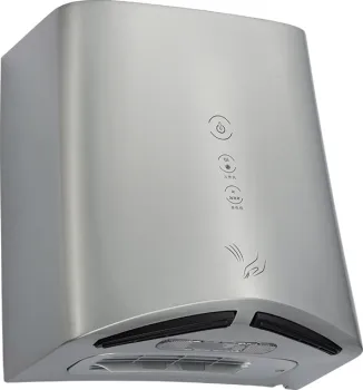 HEPA Long Wind Outlet Stainless Steel Automatic Hand Dryer with Hot/Cold Switch