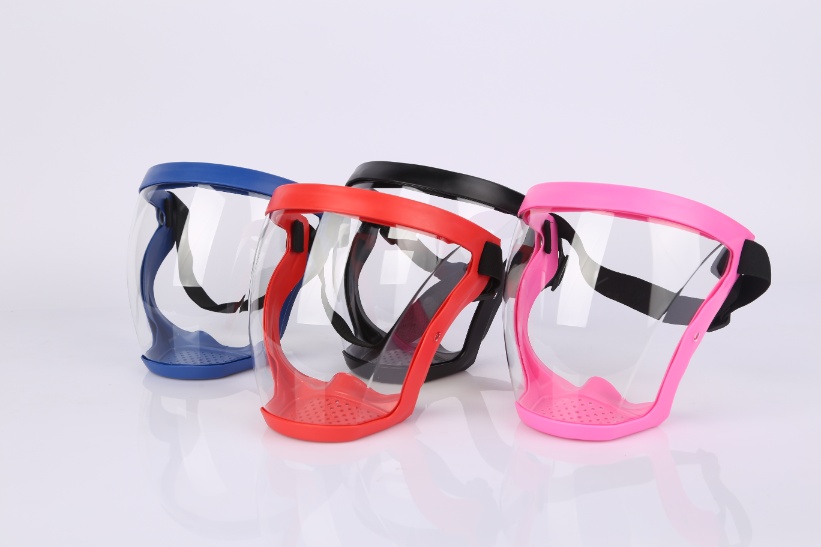Transparent Large Field Of View Protective Face Shield