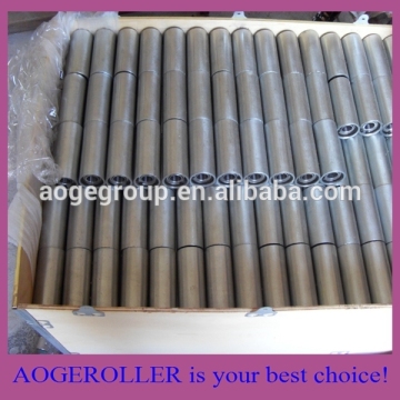 free or driven carbon steel belt industrial roller