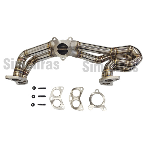 Nagłówka wydechowa nierówna nierdzewna nagłówek wydechowy pasuje do Subaru WRX i STI 15-21