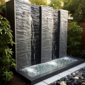 Parede externa de água para jardim