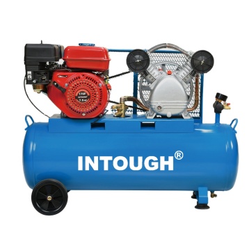 INTOUGH 100L 6.5HP Max 8Bar/115Psi Belt Driving Gasoline Engine Air Compressor - OEM Support