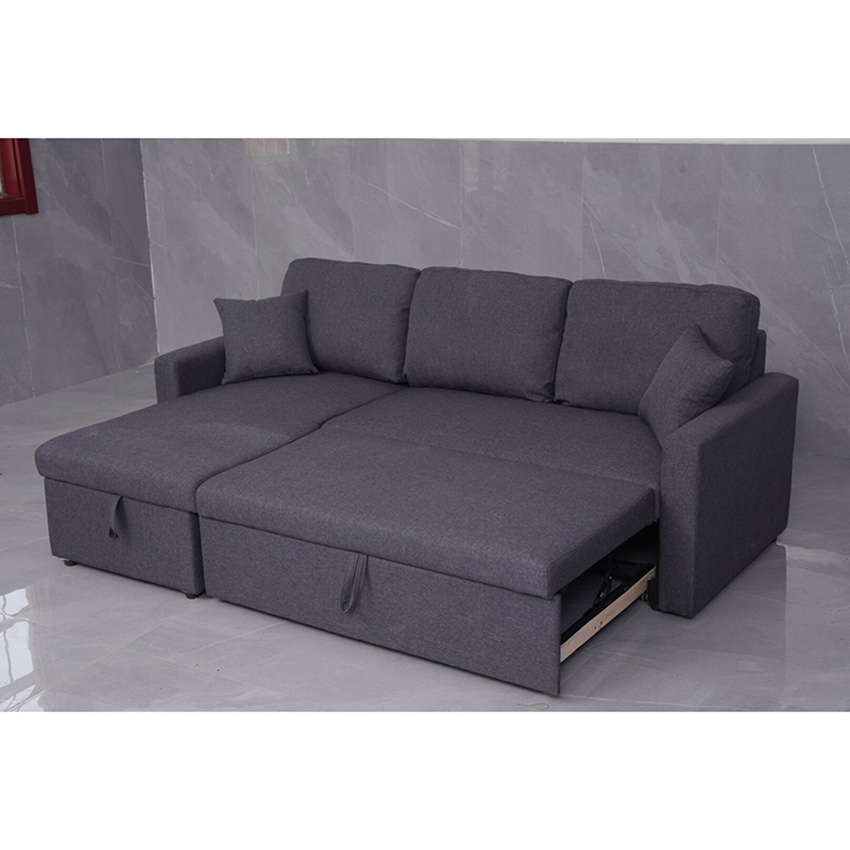 Convertible Pull Out Fabric Futon Bed