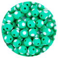 12-16-18mm round acrylic fancy mix beads