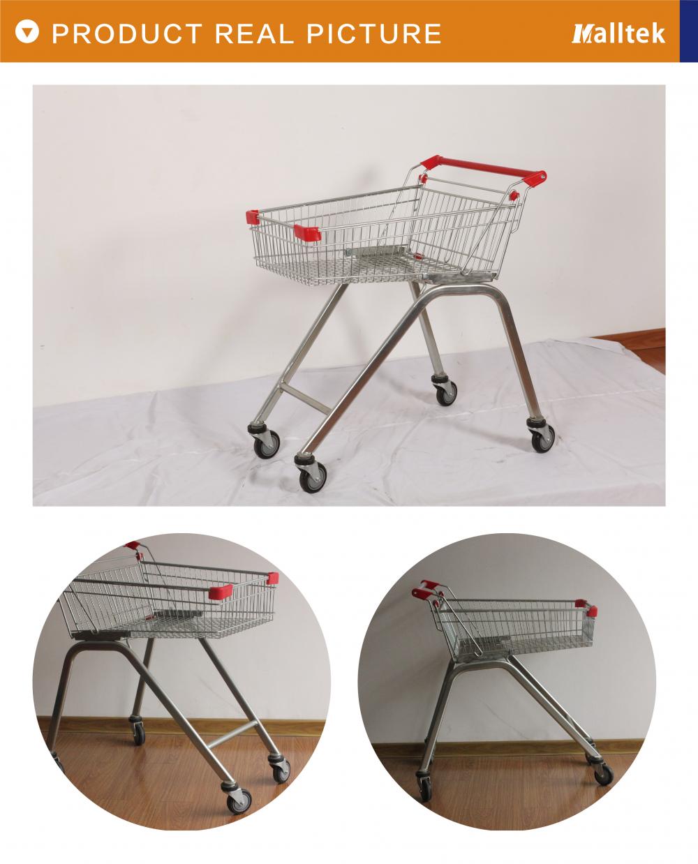 wholesale Colorful High Feet Grocery Shopping Trolley