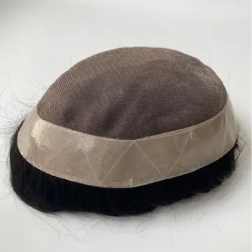 7x9 8x10 6x8 6x9 Duro Mono - Multiple Sizes Durable Fine Mono Men Cheap Toupee Wigs Cheap mono men toupee wig