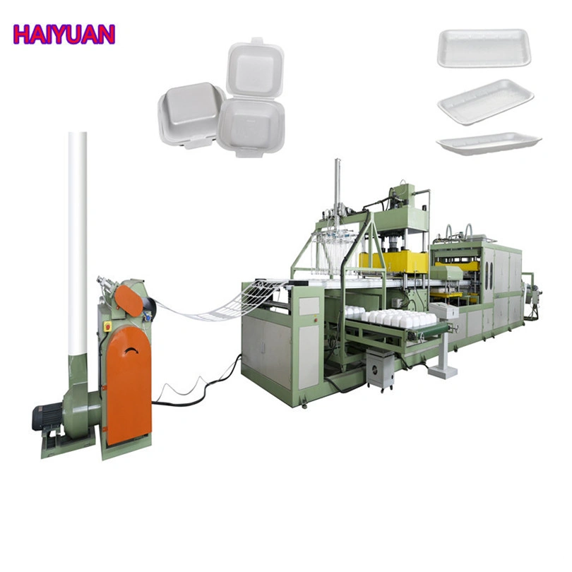 PS Disposable Foam White Styrofoam Food Containers Plate Tray Box  Production Machine Line - China PS Machine, PS Foam Machine