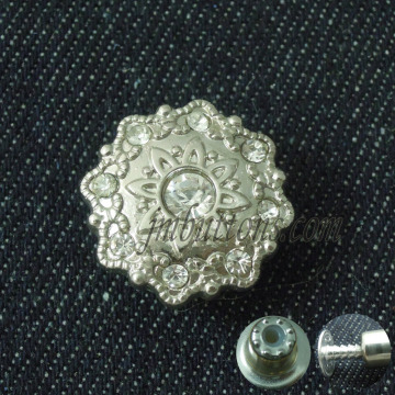 hot fix fancy buttons, snowflake rhinestone buttons for wedding dress