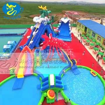 Amazing Factory Kids water games inflatable water park