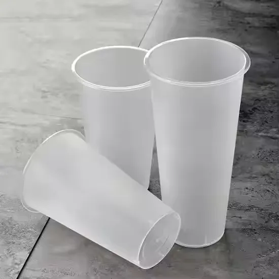 Fruit Milk PP Plastic Injection Boba Cups lids
