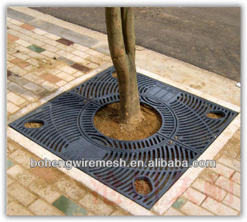 SKILLFUL MANUFCTURE TREE METAL WELL GRATING