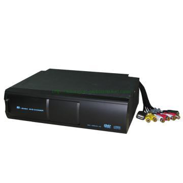6 disc DVD player changer with USB rear fly lead