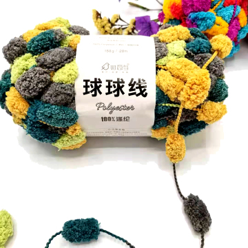 Exploring Premium Yarns: Machine-Knitted, Fancy Scarves, Hand-Knitting Techniques with Polyester, Wool, Popcorn Textures, Crochet, Acrylic Knitting Fibers